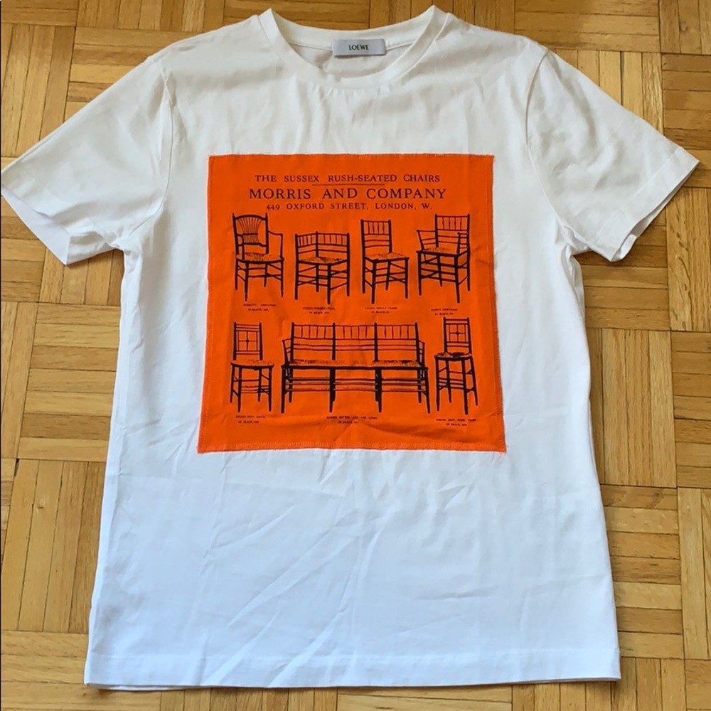 Loewe Men’s Sussex Chair Print T-Shirt